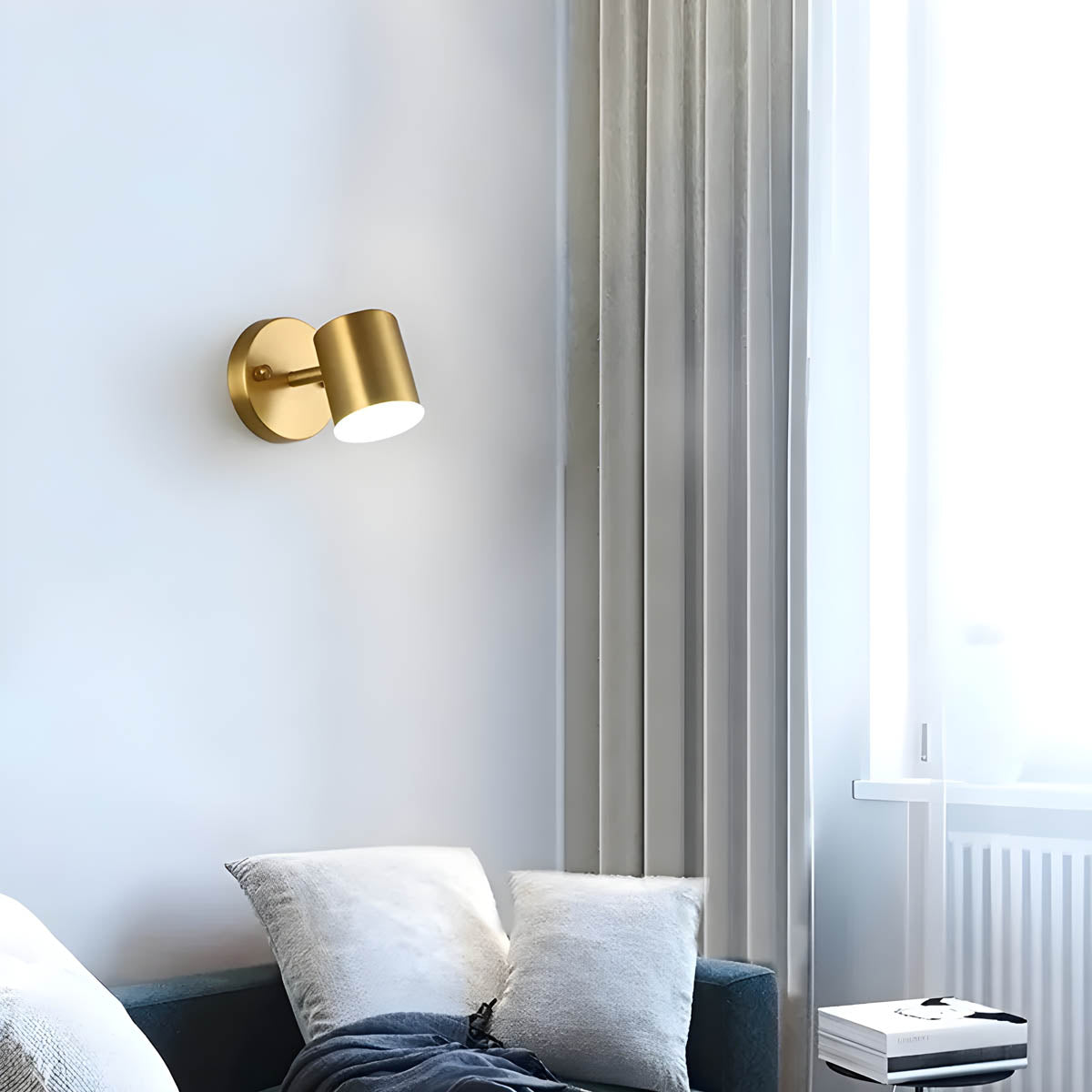 Bolania | Wandleuchte - Elegantes Kupfer LED - Modernes Design für stilvolle Innenräume