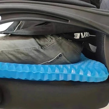 Gel-Sitzkissen mit Waben-Struktur für Druckentlastung bei Langem Sitzen Geeignet für Bürostuhl Auto und Rollstuhl