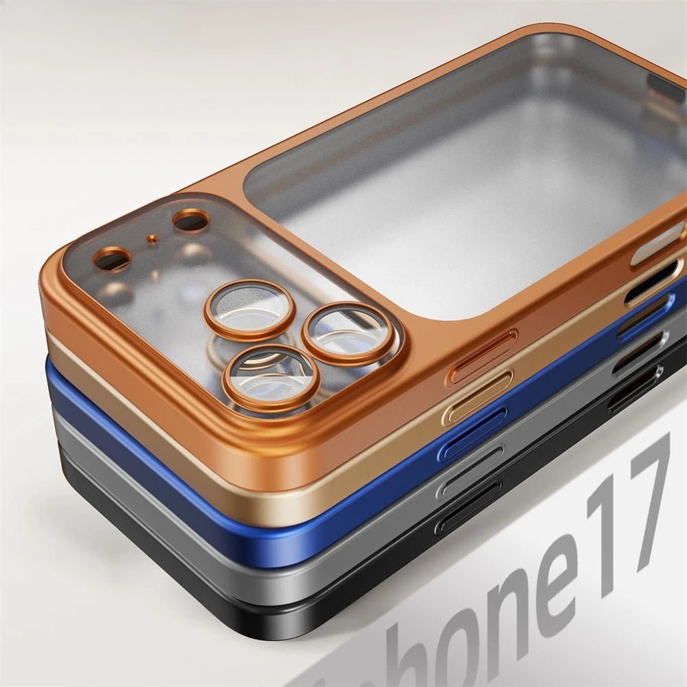 iPhone Hülle aus Luftfahrt - Aluminium mit Mattierter Rückseite Objektivschutz und Ultraflachem Profil - Bolania