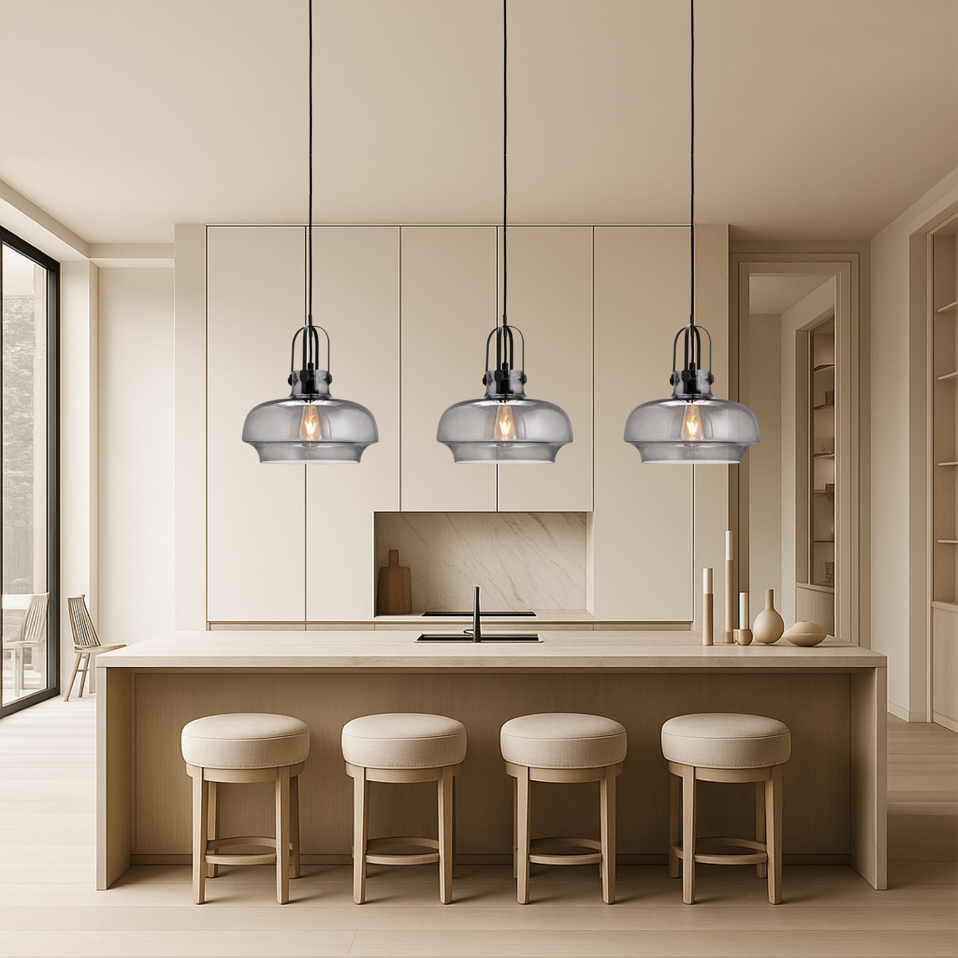 Bolania | Hängeleuchte - Modernes LED-Industriedesign