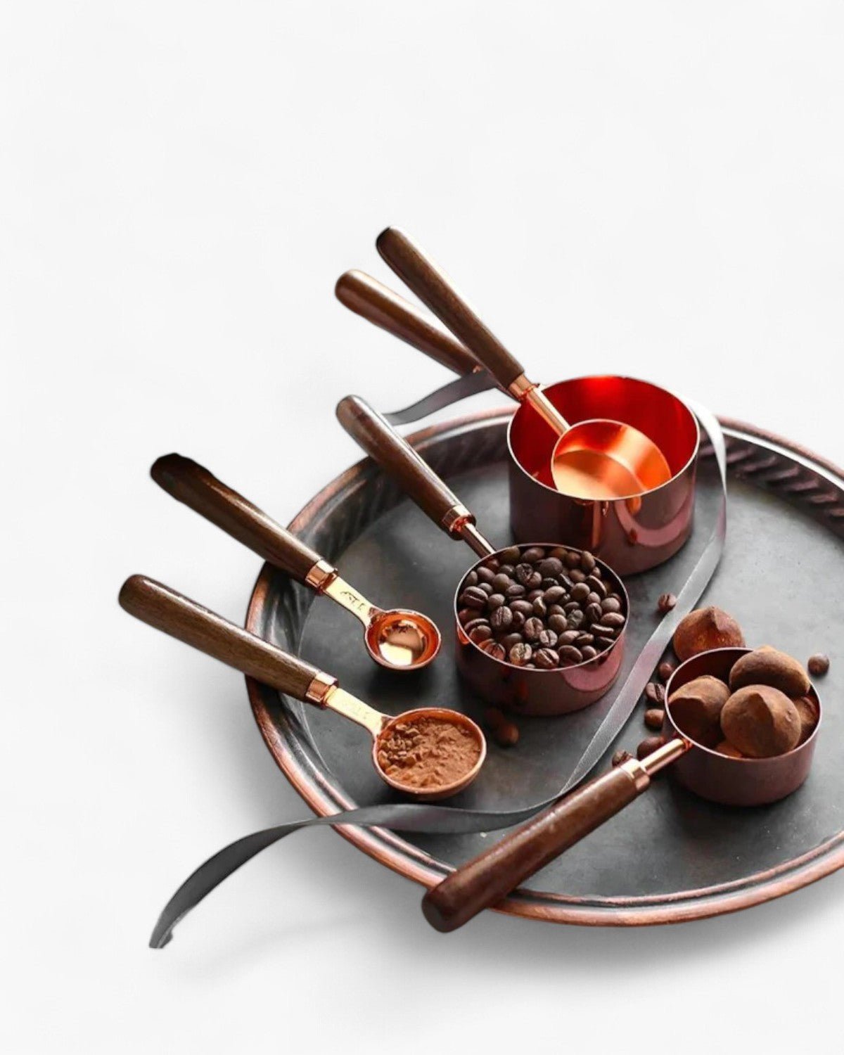 Kupferglanz Messzauber – Elegantes Messset für Präzision in der Küche - Bolania