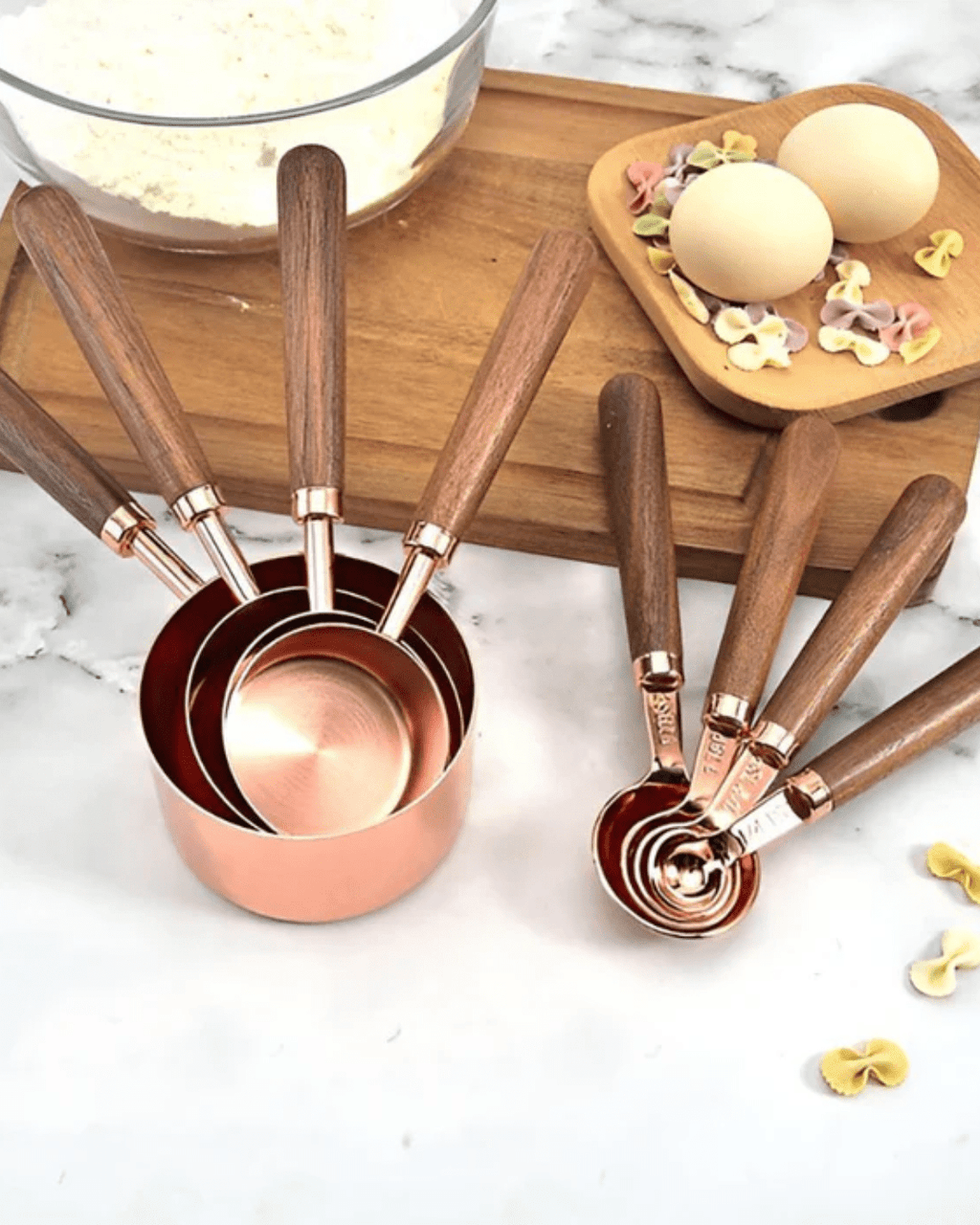 Kupferglanz Messzauber – Elegantes Messset für Präzision in der Küche - Bolania