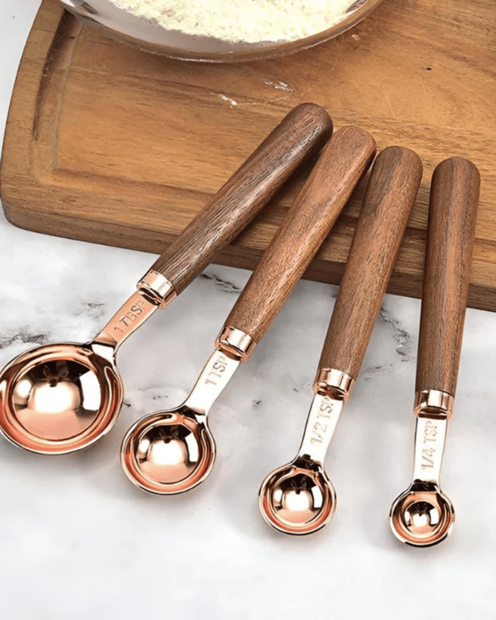 Kupferglanz Messzauber – Elegantes Messset für Präzision in der Küche - Bolania