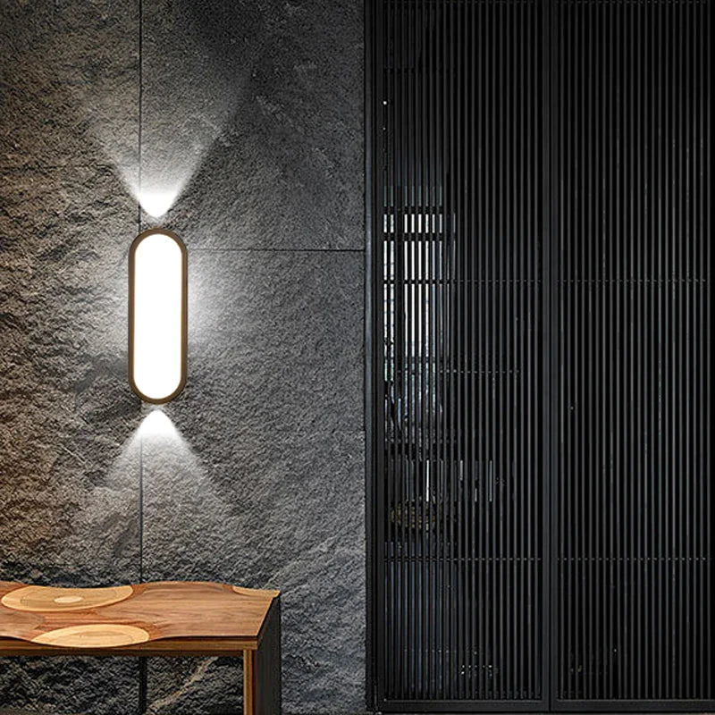 Bolania | Wandleuchte - Wasserdichte LED-Wandleuchte - Moderne Innen-/Außenbeleuchtung