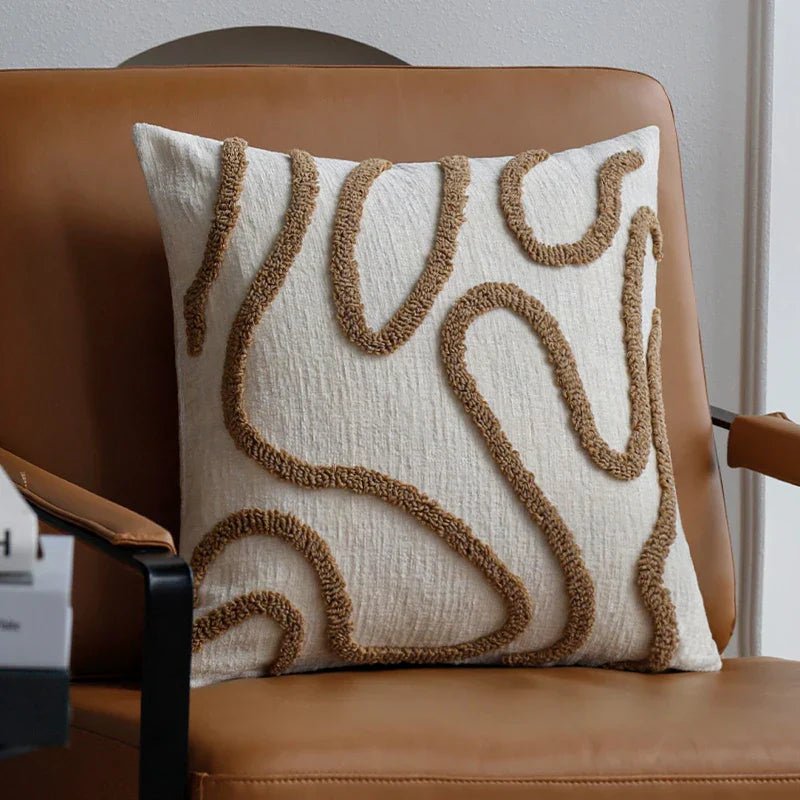 Linéa Chenille - Kissen – Grafische Textur in zeitloser Eleganz - Bolania