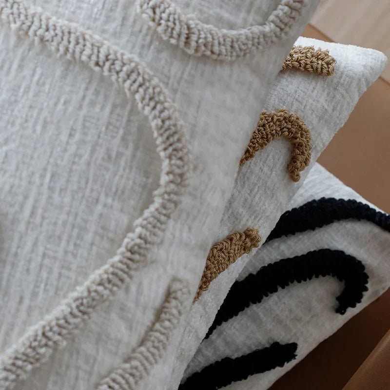 Linéa Chenille - Kissen – Grafische Textur in zeitloser Eleganz - Bolania