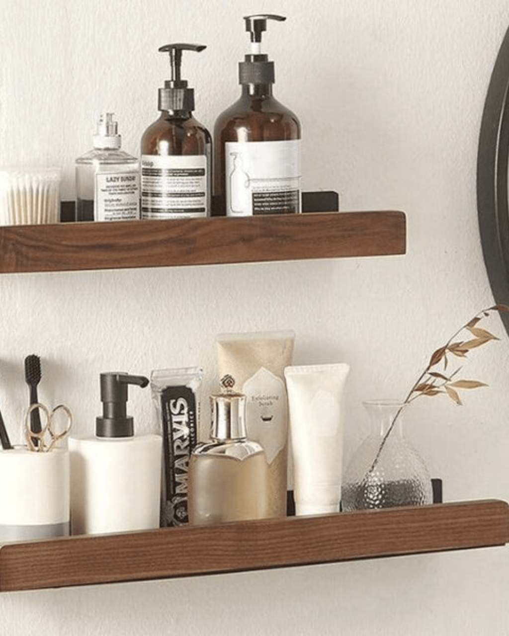 Linea Épure – Elegantes Wandregal aus Massivholz - Bolania