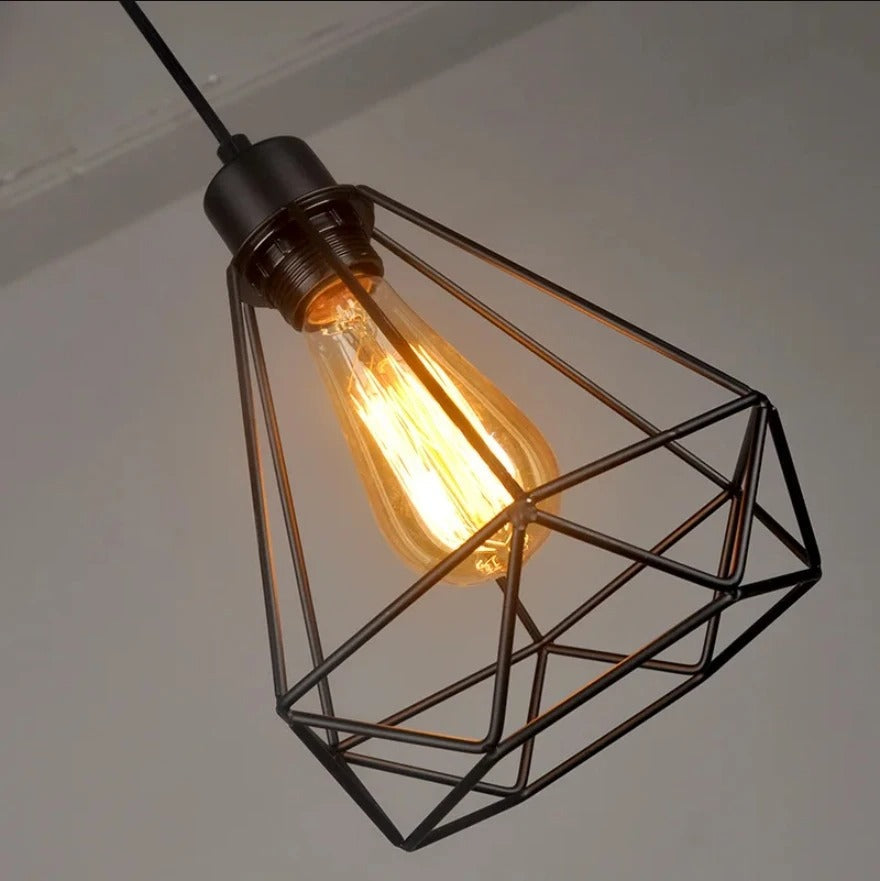 Bolania | Pendelleuchte - Stilvolle geometrische - Industrielles Design Beleuchtungsarmatur