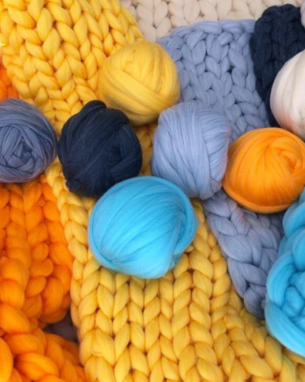 Majesté Luxe – Handgestrickte Kuscheldecke mit Extrastarker Struktur - Bolania