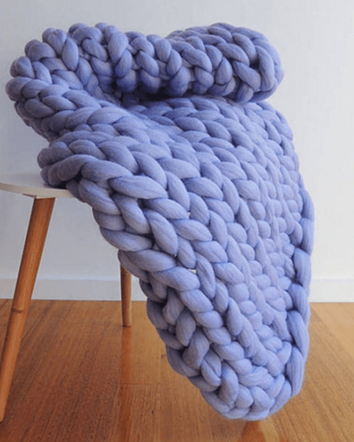 Majesté Luxe – Handgestrickte Kuscheldecke mit Extrastarker Struktur - Bolania