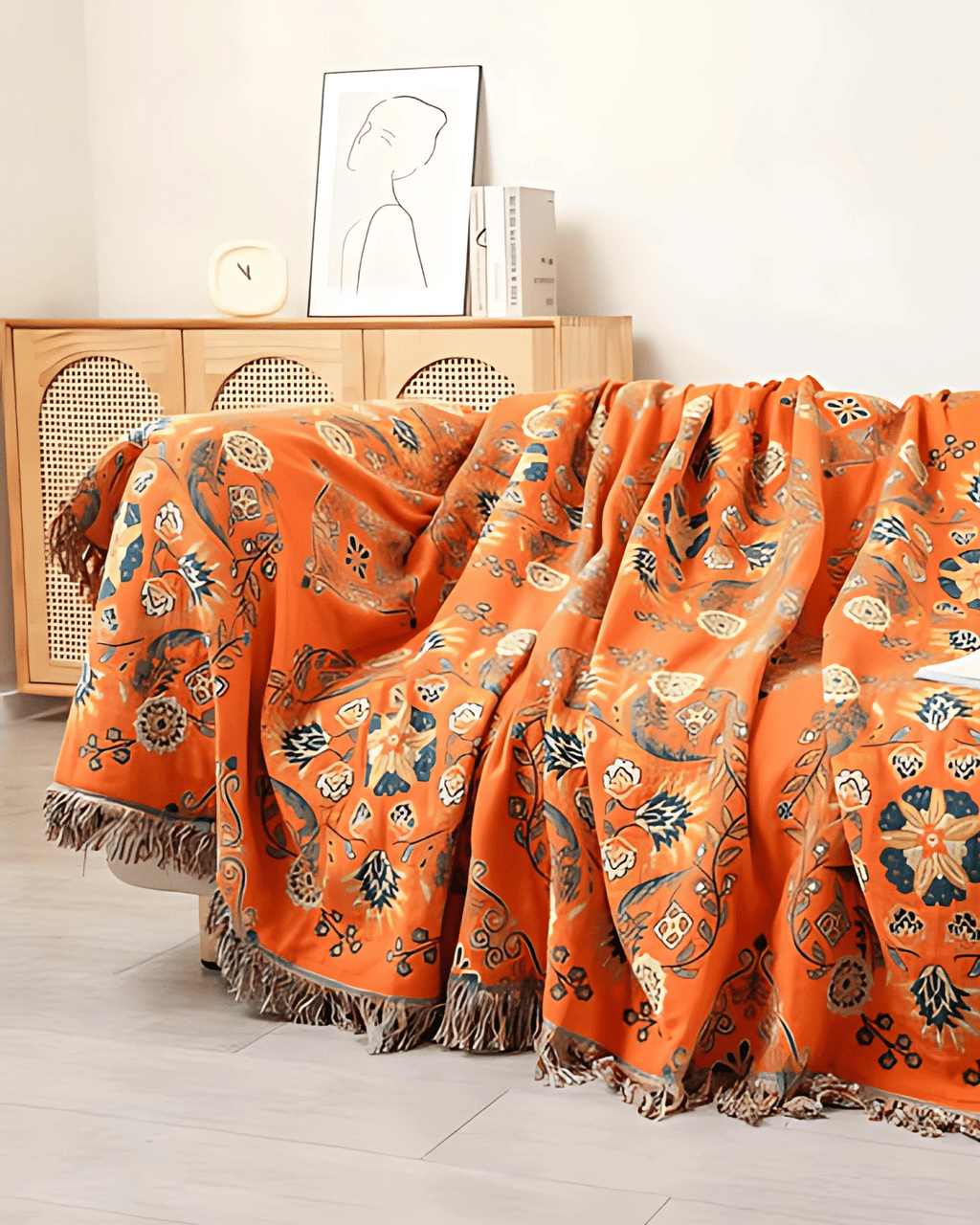 Marigalia Duo – Luxuriöse Wendedecke aus Baumwollgaze - Bolania