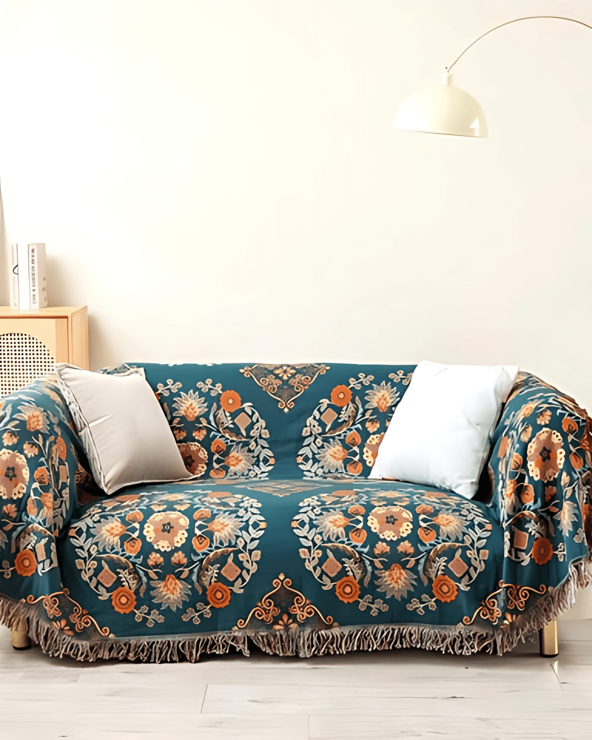 Marigalia Duo – Luxuriöse Wendedecke aus Baumwollgaze - Bolania