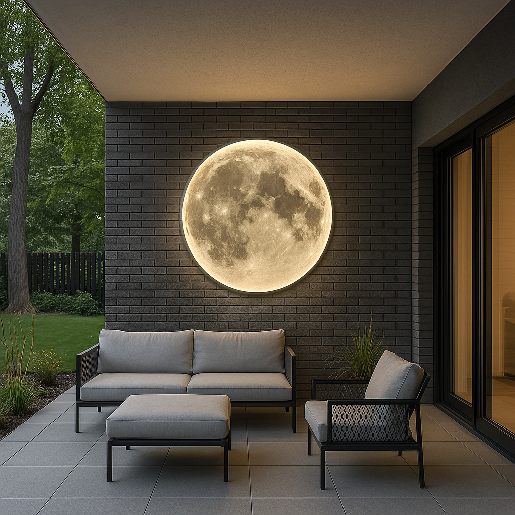 Bolania | Wandleuchte - Moon LED Wandleuchte - Modernes Design