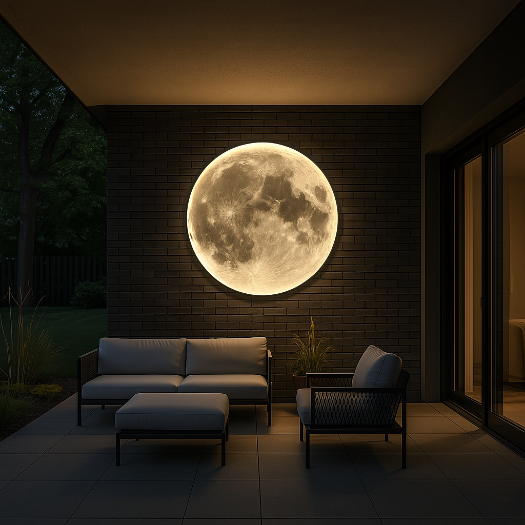 Bolania | Wandleuchte - Moon LED Wandleuchte - Modernes Design