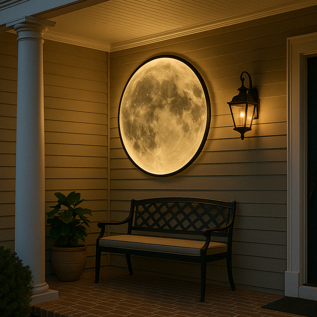 Bolania | Wandleuchte - Moon LED Wandleuchte - Modernes Design