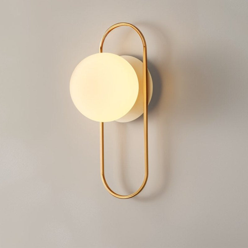 Bolania | Wandleuchte – Elegantes modernes Design – Edles Metallic-Finish