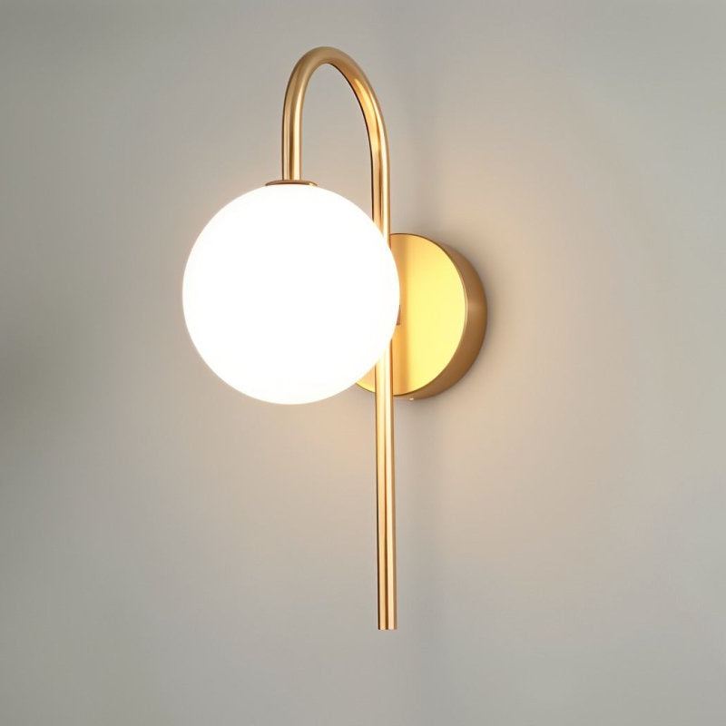Bolania | Wandleuchte – Elegantes modernes Design – Edles Metallic-Finish