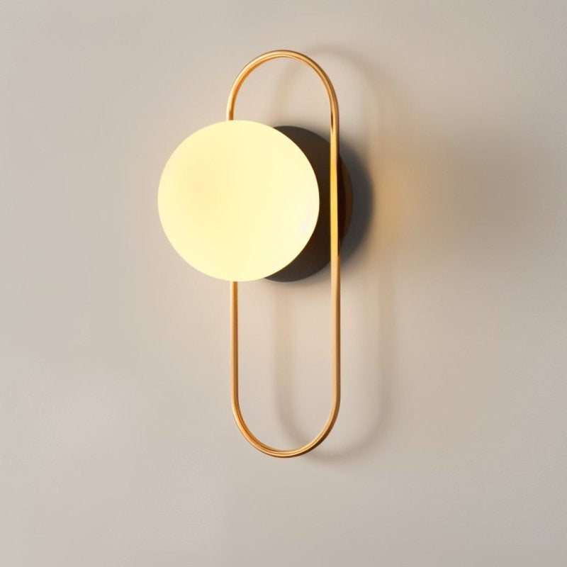 Bolania | Wandleuchte – Elegantes modernes Design – Edles Metallic-Finish