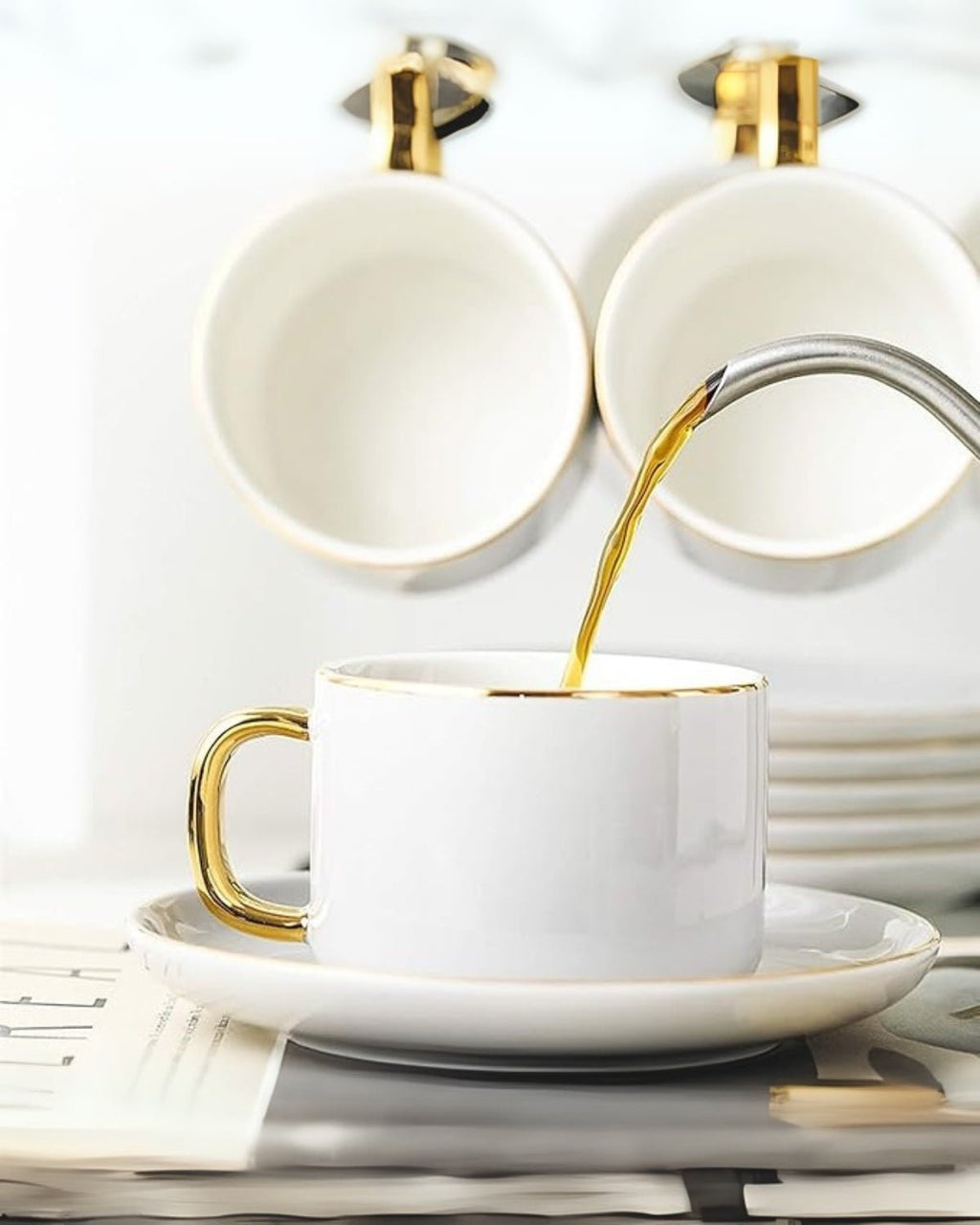 Parisa – Luxuriöses Teeservice aus Porzellan - Bolania