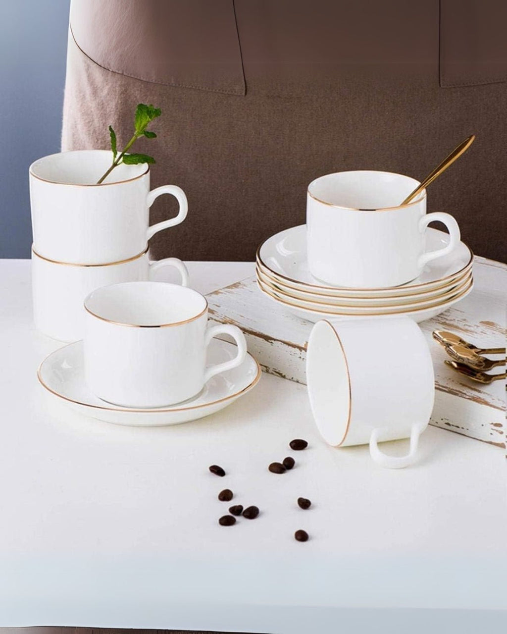 Parisa – Luxuriöses Teeservice aus Porzellan - Bolania