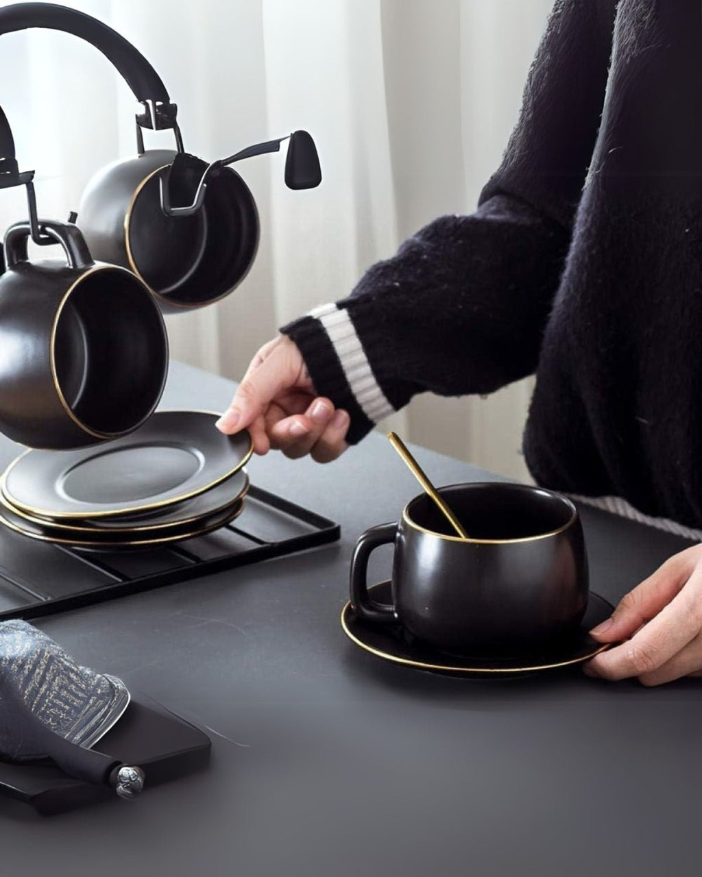 Parisa – Luxuriöses Teeservice aus Porzellan - Bolania