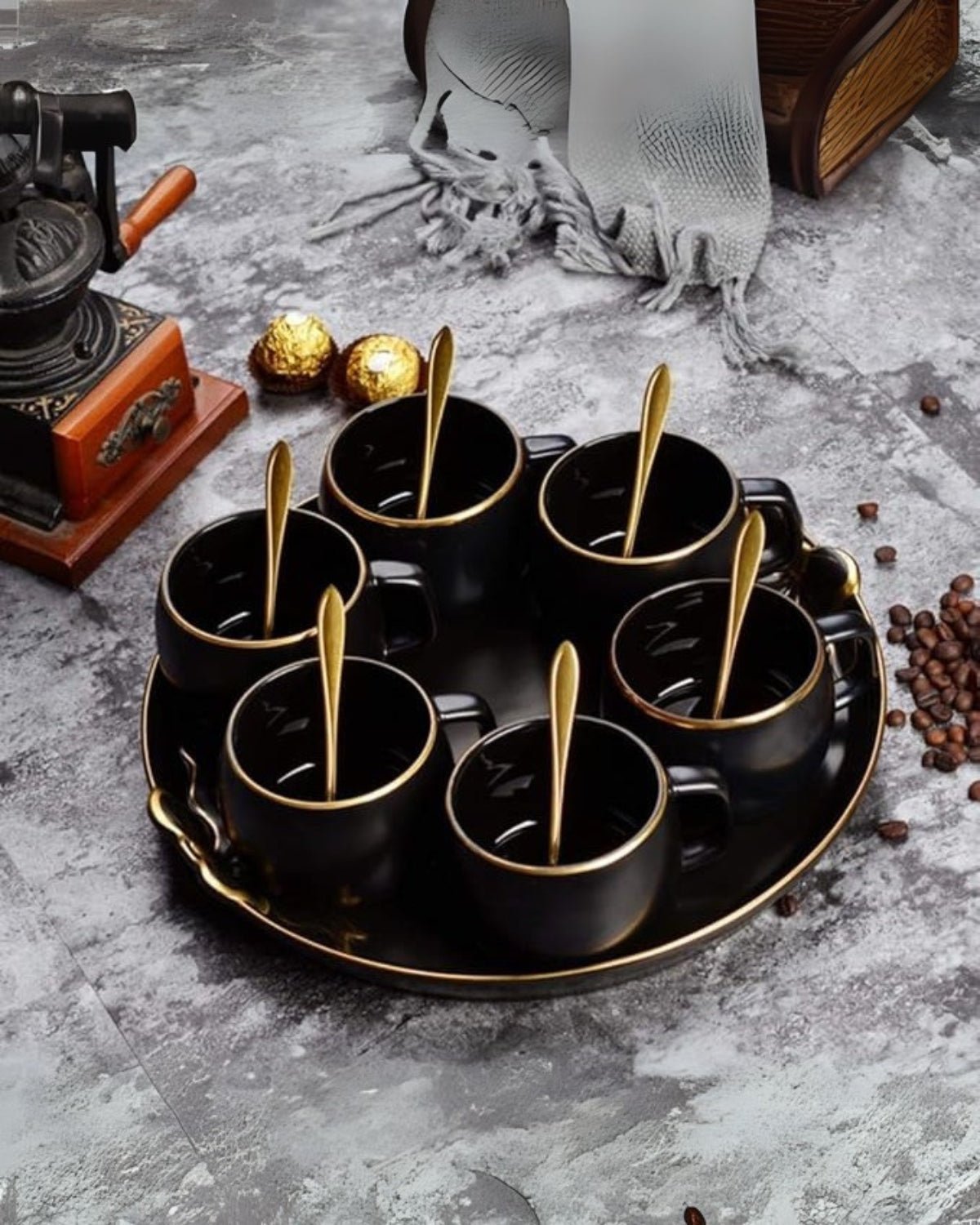 Parisa – Luxuriöses Teeservice aus Porzellan - Bolania