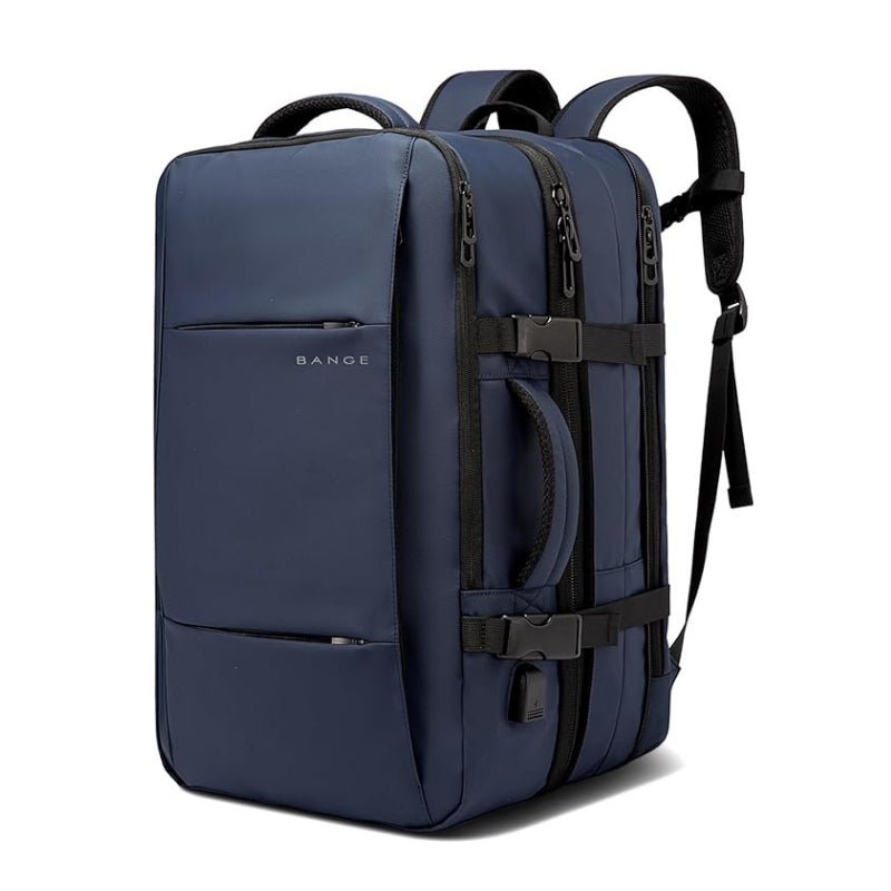 Reiserucksack Erweiterbar mit USB - Port Wasserabweisend Laptopfach 17 Zoll Mehrere Fächer für Handgepäck Business und Reise - Bolania