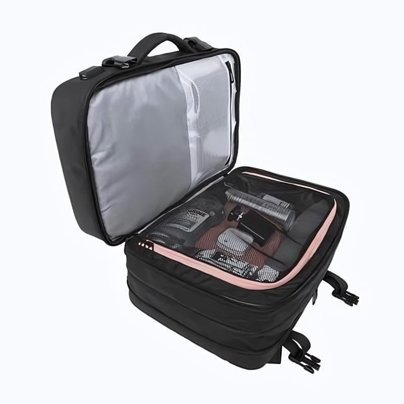 Reiserucksack Erweiterbar mit USB - Port Wasserabweisend Laptopfach 17 Zoll Mehrere Fächer für Handgepäck Business und Reise - Bolania