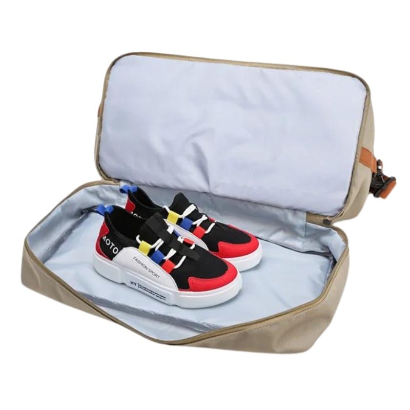 Reisetasche 35L mit Schuhfach Schultergurt und Mehreren Innenfächern aus Wasserabweisendem Oxford - Gewebe für Wochenende und Sport - Bolania