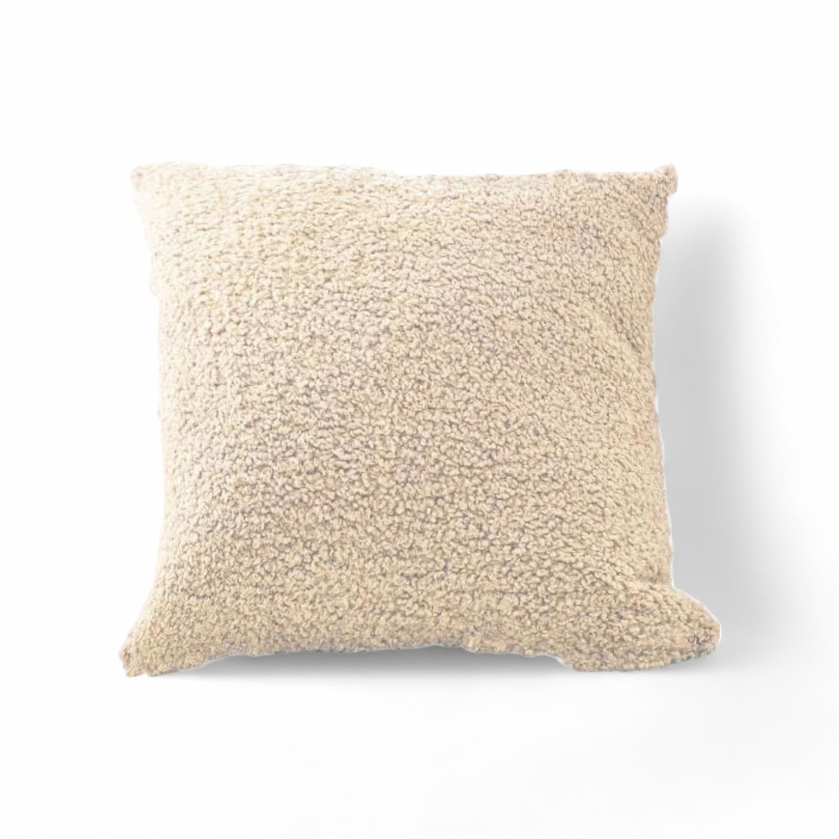 Bouclé Pillow Cover Soft with Loop Relief, for Sofa, Armchair, and Bed