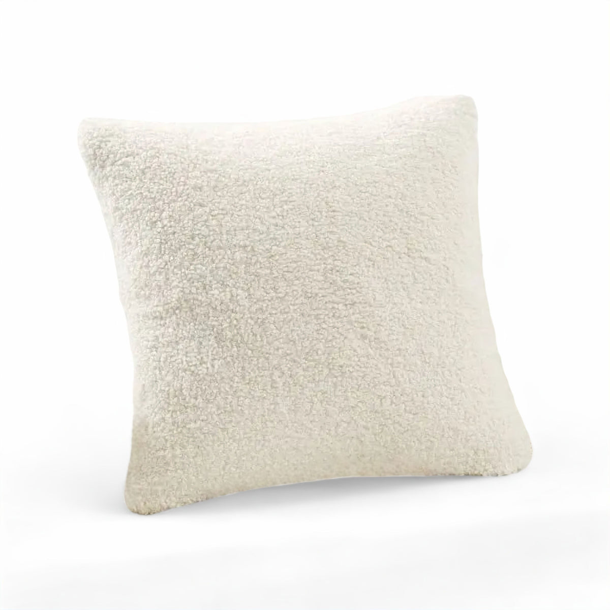 Bouclé Pillow Cover Soft with Loop Relief, for Sofa, Armchair, and Bed