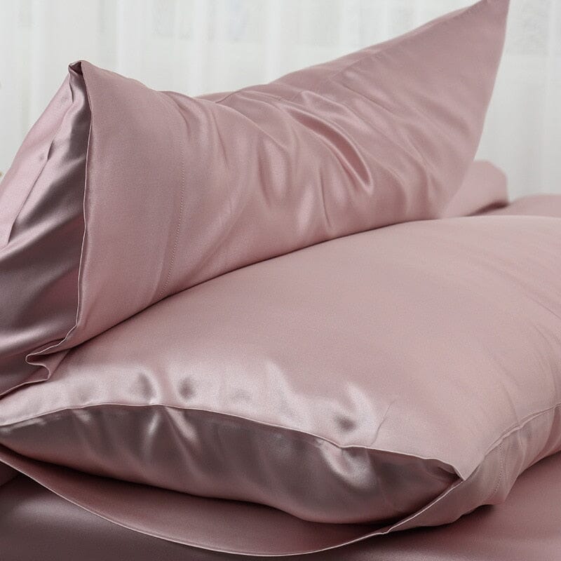 Satin Pillowcase with a Smooth Surface, Low-Friction for Hair and Skin, Rectangular