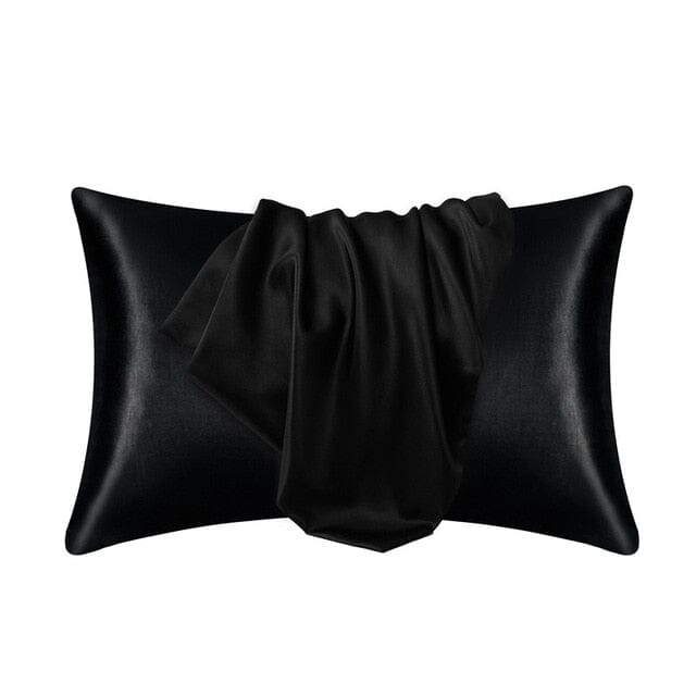 Satin Pillowcase with a Smooth Surface, Low-Friction for Hair and Skin, Rectangular