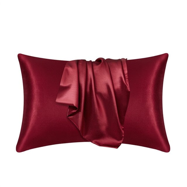 Satin Pillowcase with a Smooth Surface, Low-Friction for Hair and Skin, Rectangular