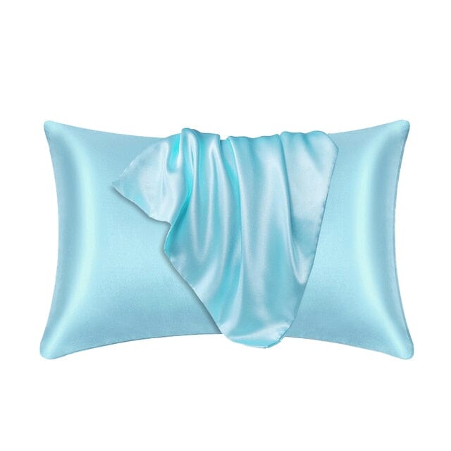 Satin Pillowcase with a Smooth Surface, Low-Friction for Hair and Skin, Rectangular