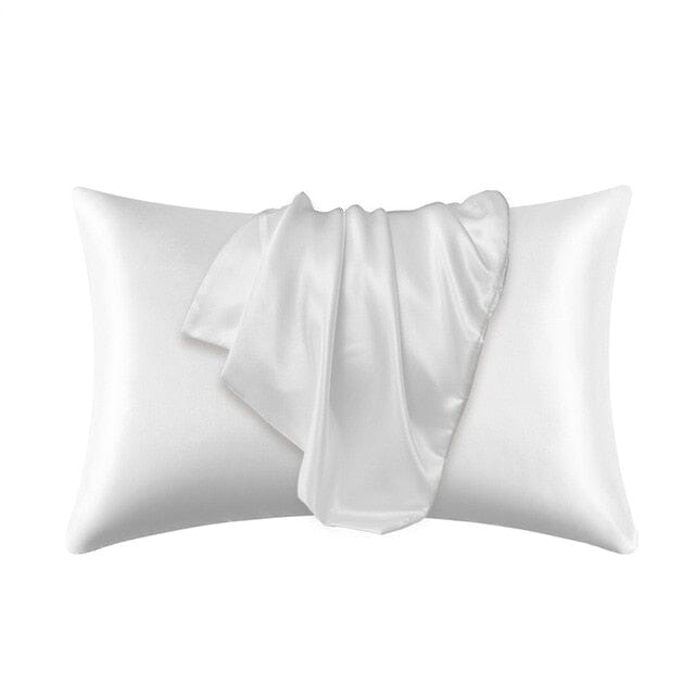 Satin Pillowcase with a Smooth Surface, Low-Friction for Hair and Skin, Rectangular