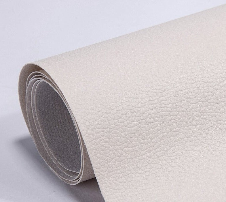 Selbstklebende Leder - Reparaturfolie aus PU - Kunstleder Wasserabweisend für Sofa Sessel und Autositze 50x138 cm - Bolania