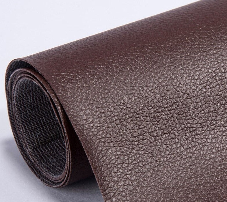 Selbstklebende Leder - Reparaturfolie aus PU - Kunstleder Wasserabweisend für Sofa Sessel und Autositze 50x138 cm - Bolania