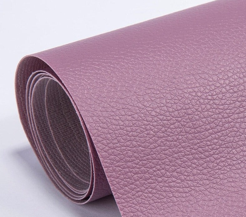 Selbstklebende Leder - Reparaturfolie aus PU - Kunstleder Wasserabweisend für Sofa Sessel und Autositze 50x138 cm - Bolania