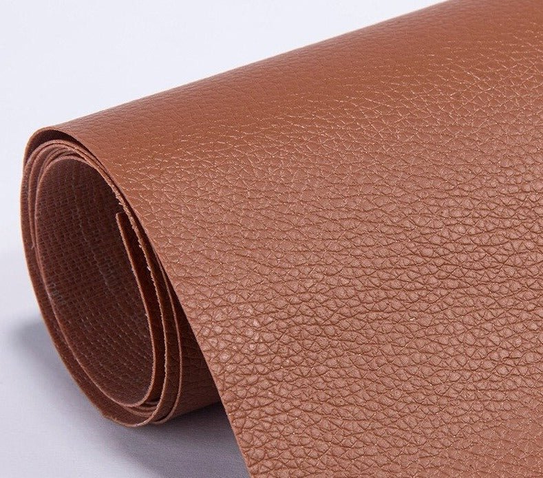 Selbstklebende Leder - Reparaturfolie aus PU - Kunstleder Wasserabweisend für Sofa Sessel und Autositze 50x138 cm - Bolania