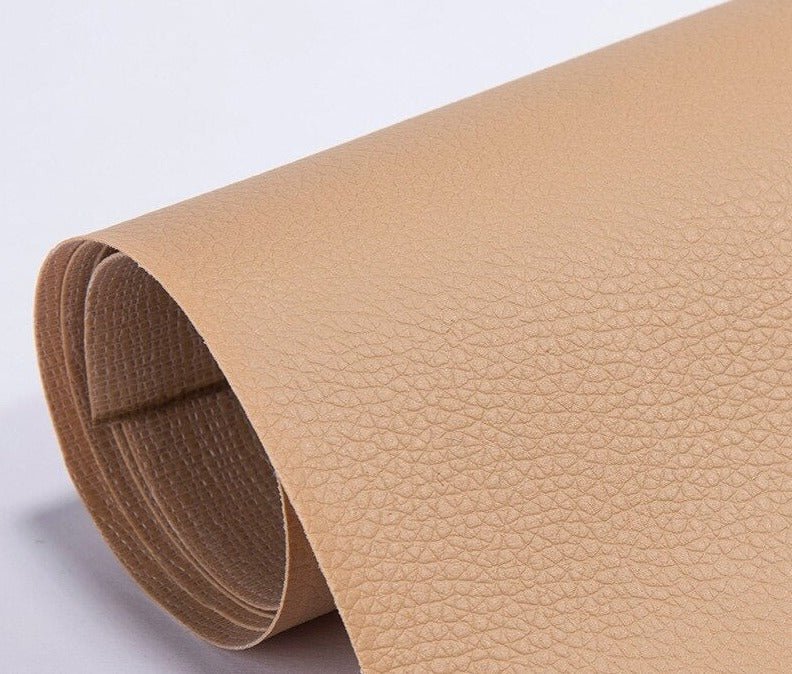 Selbstklebende Leder - Reparaturfolie aus PU - Kunstleder Wasserabweisend für Sofa Sessel und Autositze 50x138 cm - Bolania