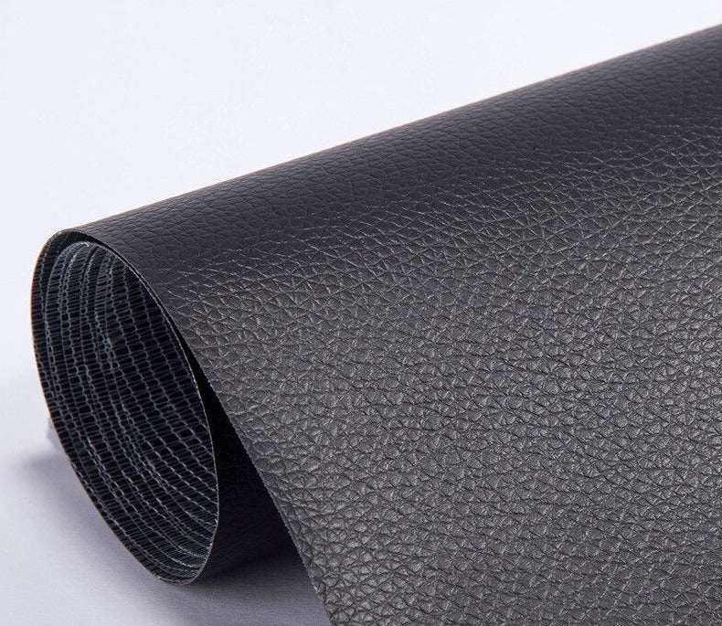Selbstklebende Leder - Reparaturfolie aus PU - Kunstleder Wasserabweisend für Sofa Sessel und Autositze 50x138 cm - Bolania