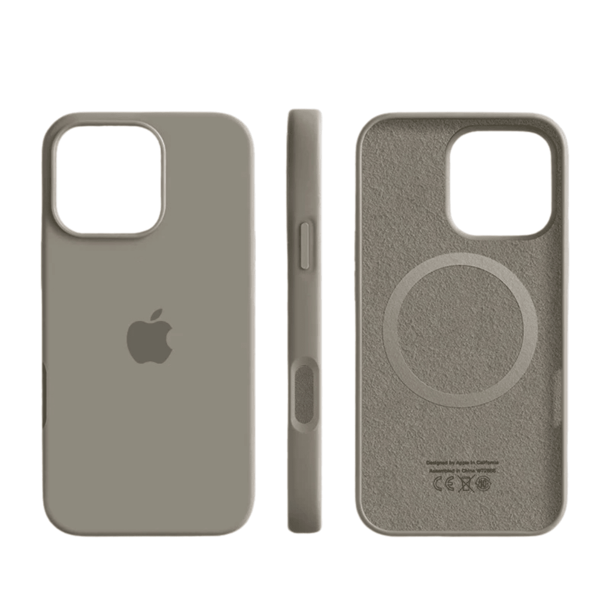 Silikon-Schutzhülle fürs iPhone MagSafe-Kompatibel mit Soft-Touch Oberfläche und Mikrofaser-Innenseite Schlank Stoßabsorbierend - Bolania