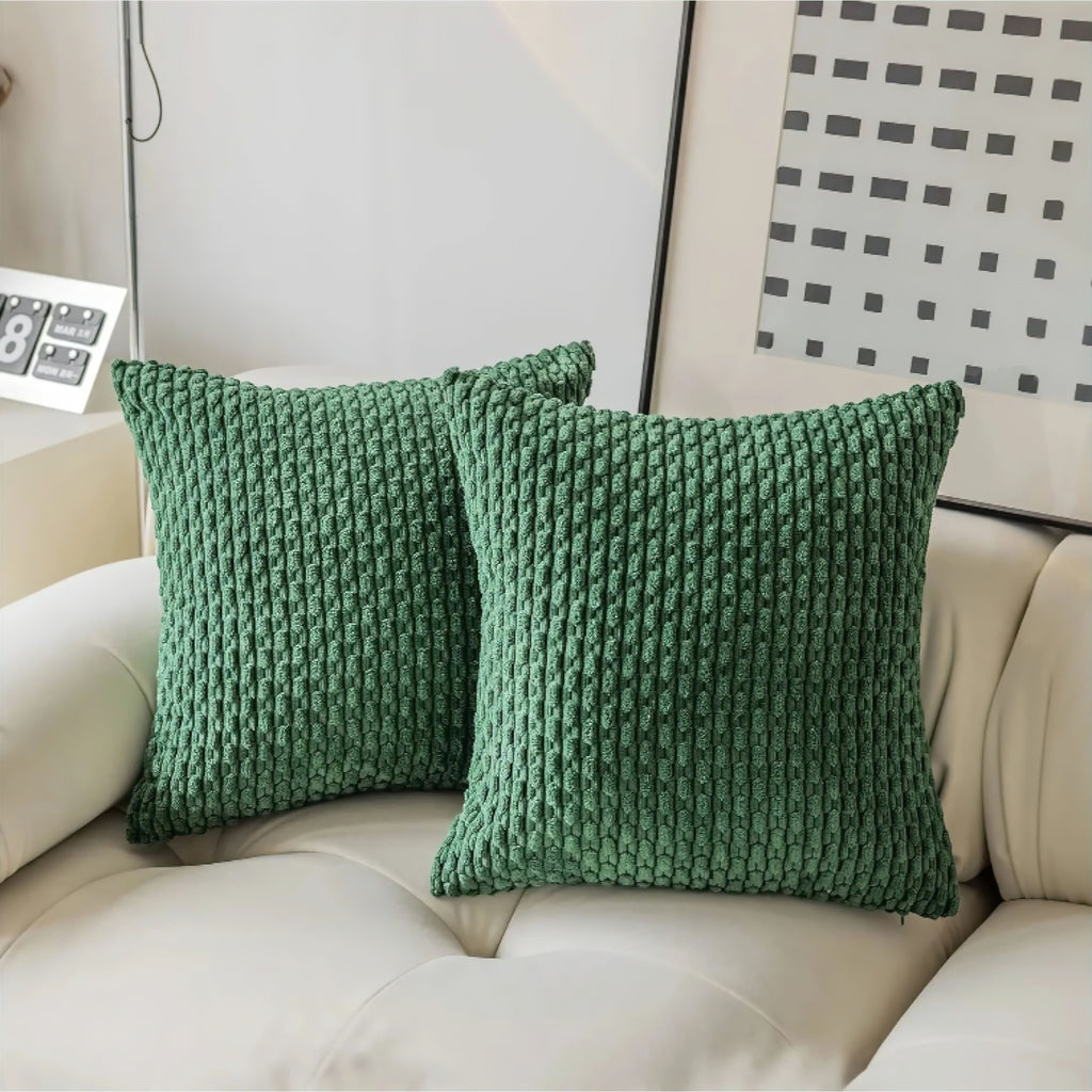 Textured Cushion Cover with Bobble Relief, Soft, for Sofa, Armchair and Bed