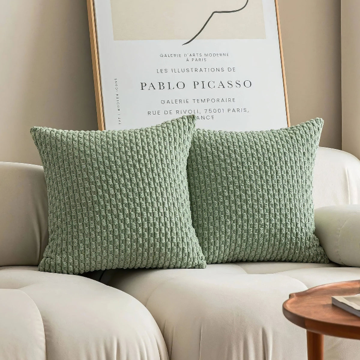 Textured Cushion Cover with Bobble Relief, Soft, for Sofa, Armchair and Bed