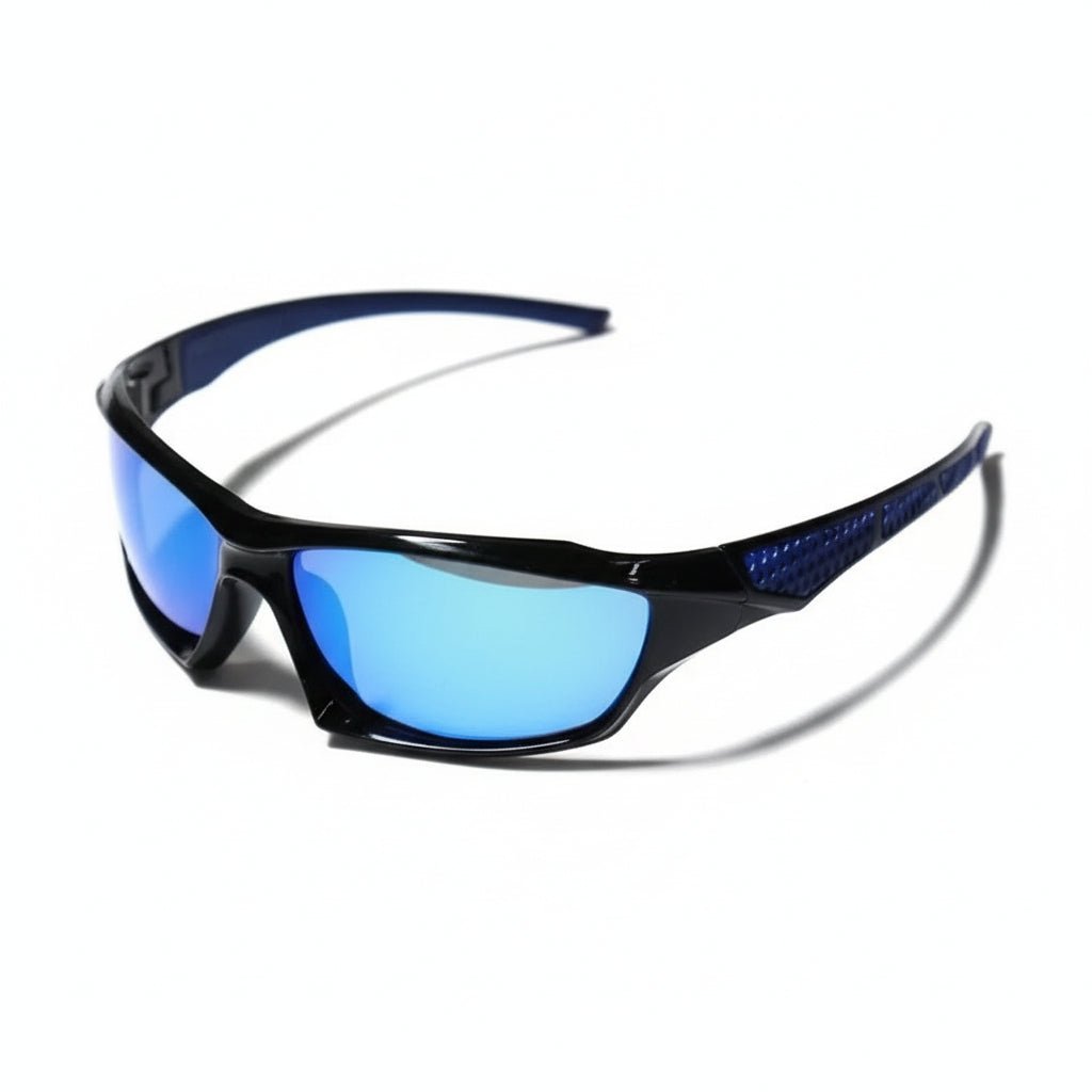 Sport-Sonnenbrille mit Polarisierten Gläsern UV400 Schutz und Leichter Wraparound-Fassung für Outdoor und Alltag