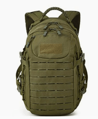 Taktischer Rucksack 30 Liter mit MOLLE-System Wasserabweisend Robust Belüfteter Rücken Klett-Patch-Fläche für Outdoor und Camping - Bolania