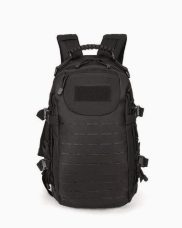 Taktischer Rucksack 30 Liter mit MOLLE-System Wasserabweisend Robust Belüfteter Rücken Klett-Patch-Fläche für Outdoor und Camping - Bolania