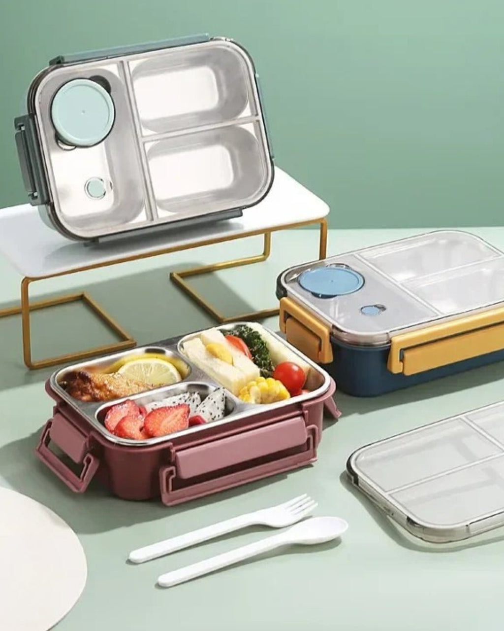 ThermaLux – Elegante Isolier - Lunchbox für Unterwegs - Bolania