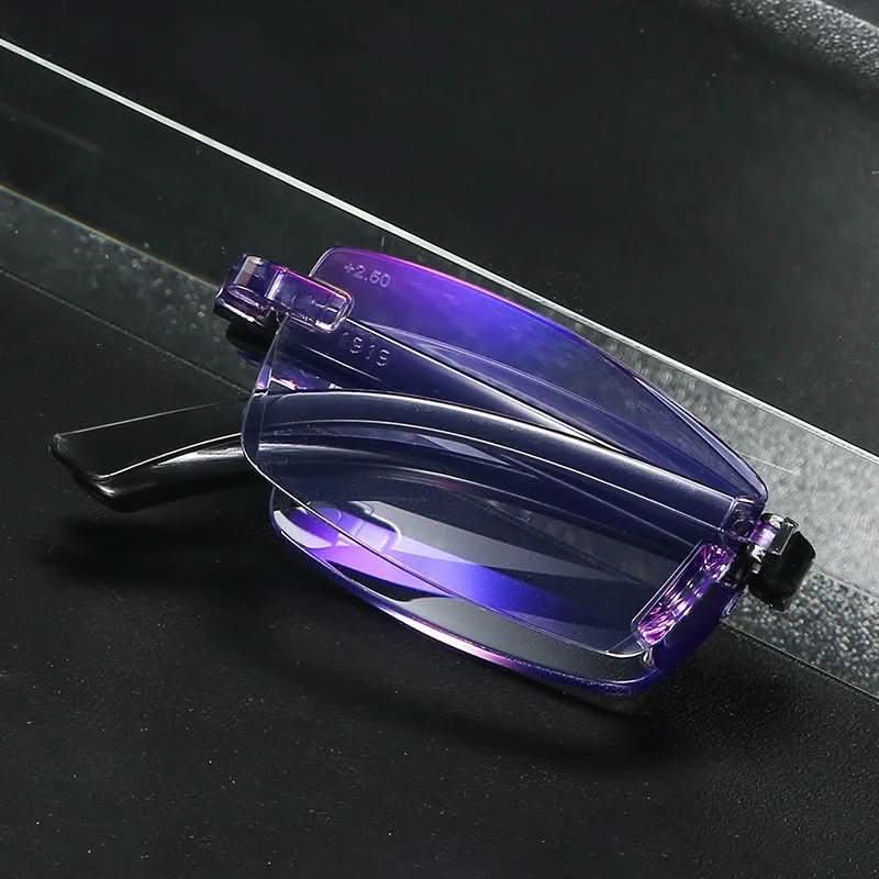 Randlose Lesebrille mit Mehreren Sehzonen Blaulichtfilter und Leichtem TR90-Bügel in Verschiedenen Plus-Stärken
